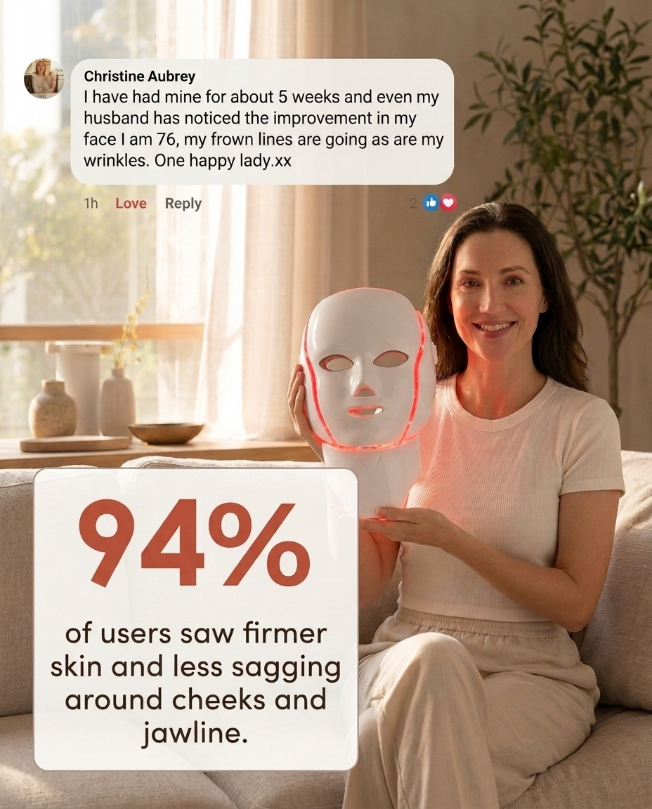 The LED Longevity Face Mask