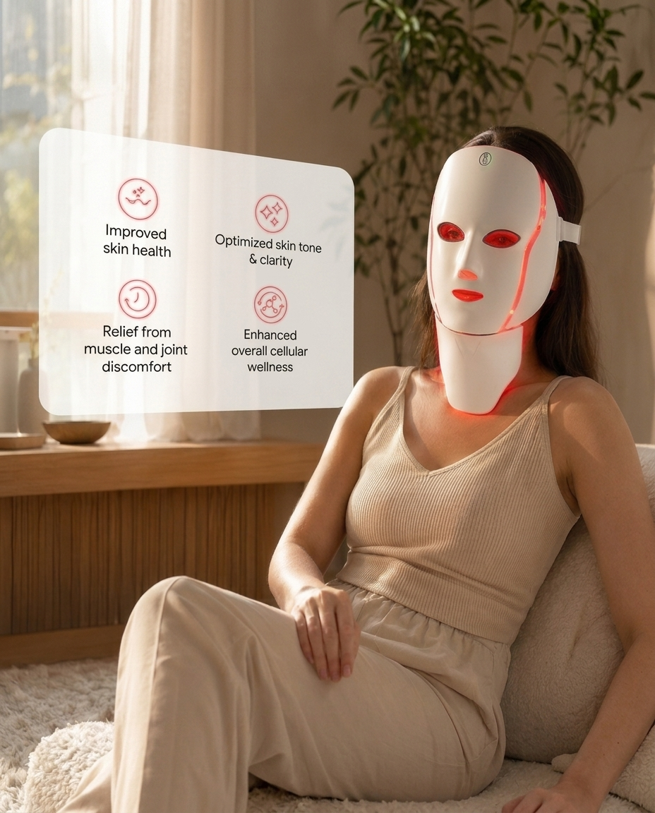 The LED Longevity Face Mask