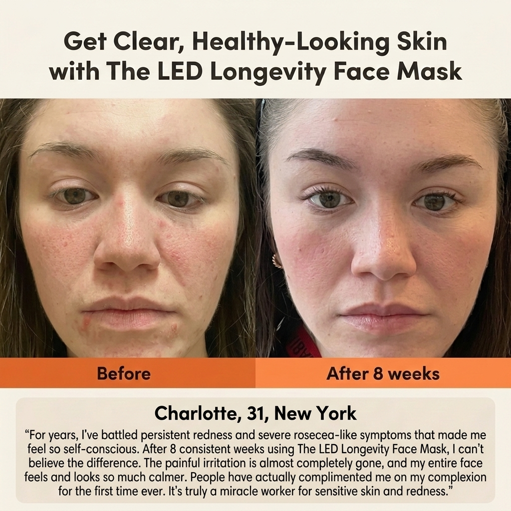 The LED Longevity Face Mask